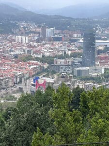 Blick auf Bilbao