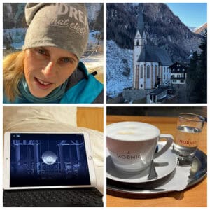 Frau, Kirche, Silvesterritual, Kaffeetasse