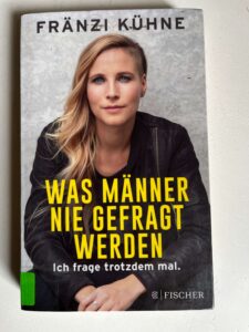 Buch mit Frau drauf