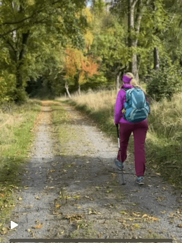 Frau in der Natur