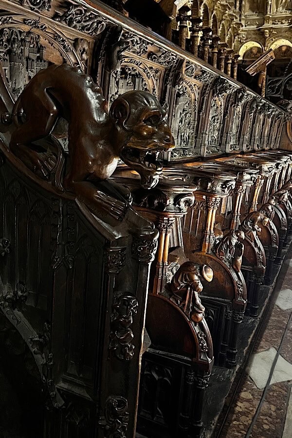 Chorgestühl der Kathedrale von Toledo