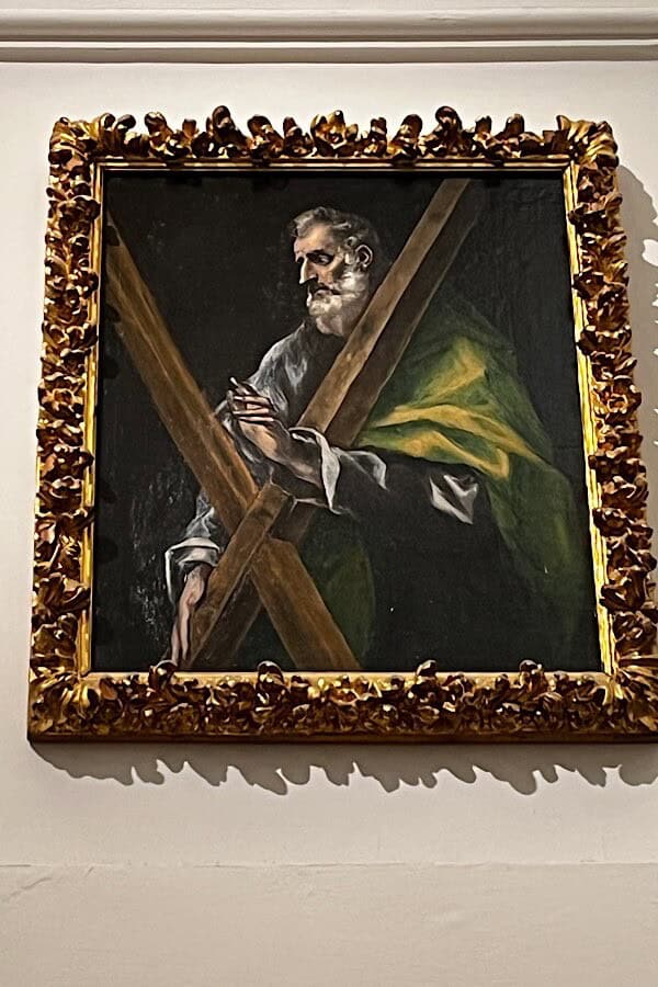 Hl. Andreas von El Greco gemalt