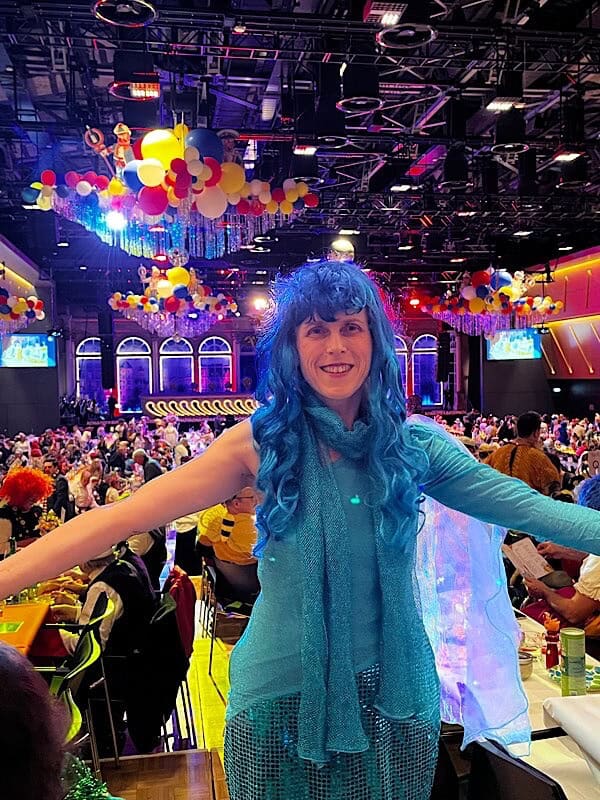 Nixe beim Fasching